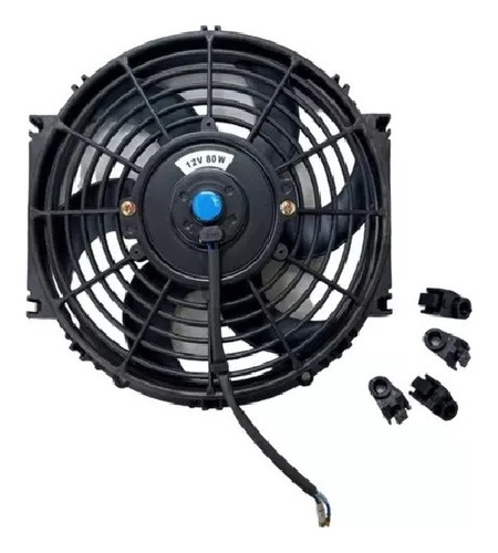 Electroventilador 10 12 14 Pulgadas 12v 80w