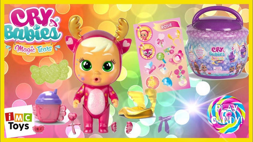 Bebe Lloron Fantasy Lagrimas Magicas De Color Y Accesorios