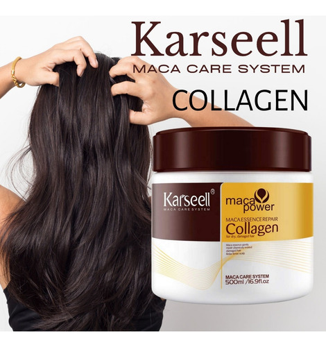 Mascara Capilar Karsell Macapower Collagen Italiana Original