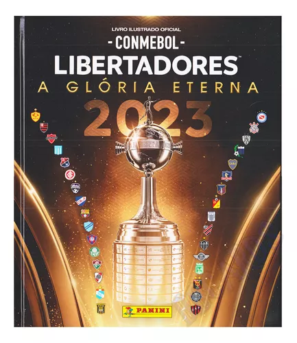 Copa Libertadores 2023 Álbum + Jogo Completo 557 Figurinhas em