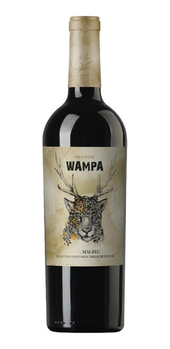 Vino Tinto Malbec Wild Wine 750ml Wampa Origen San Juan