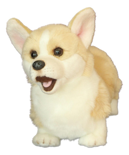 Lindo Muñeco De Perro Corgi Corky Dog Toy Abrazando Almohada