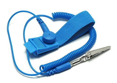 Pulseira Anti Estática Com Fio Uso Profissional Esd