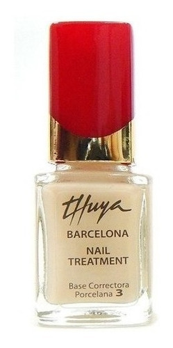 Thuya Esmalte Uñas Tratamiento Base Correctora Porcelana N°3