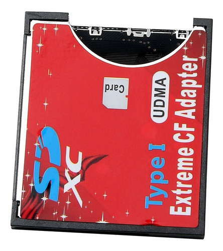 Adaptador D/memoria Flash Sdxc Sdhc Sd A Cf Compact, Tipo 1