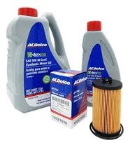 Comprar Kit Cambio Aceite Acdelco 5w30 Sintetico Trax 1.8 2013 2019