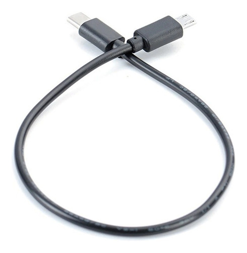 Imagen 3 de 7 de Cable Adaptador Usb Tipo C Macho A Micro Usb Macho, 30cm