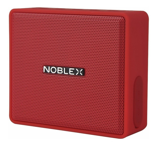 Parlante Noblex PSB100 portátil con bluetooth  rojo 220V