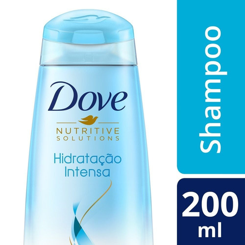 Shampoo Hidratação Intensa Com Infusão Oxigênio Dove 200ml