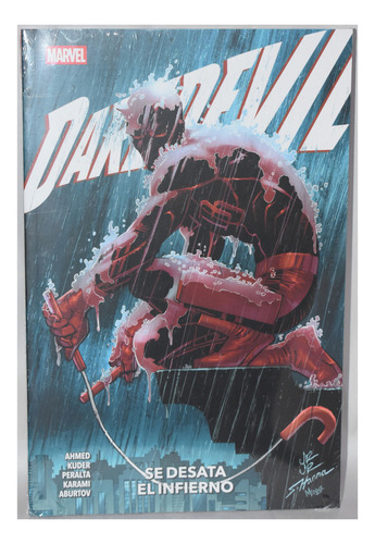 Daredevil # 1 Se Desata El Infierno, De Ahmed; Kuder; Peralta; Karami. Daredevil, Vol. 1. Editorial Panini, Tapa Blanda En Español, 2025
