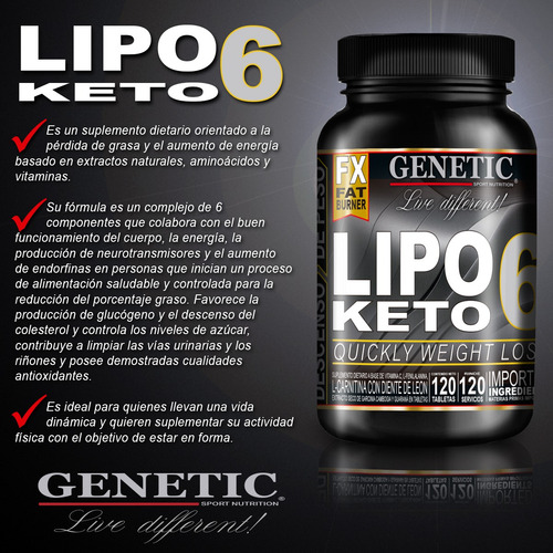 60 Días Quemagrasas Lipo 6 Keto Bcaa Best Leucina Genetic