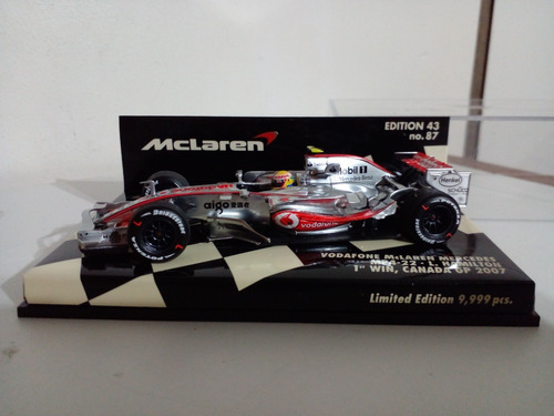 Minichamps Mclaren Mercedes De Hamilton Canada Gp 2007 