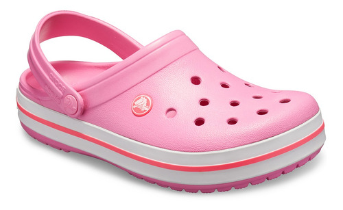 Crocs Crocband Adulto Rosado/blanco