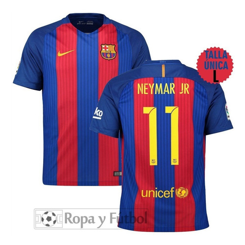 Camiseta Nike Fc Barcelona 2016/17 Neymar Jr. - Talla L