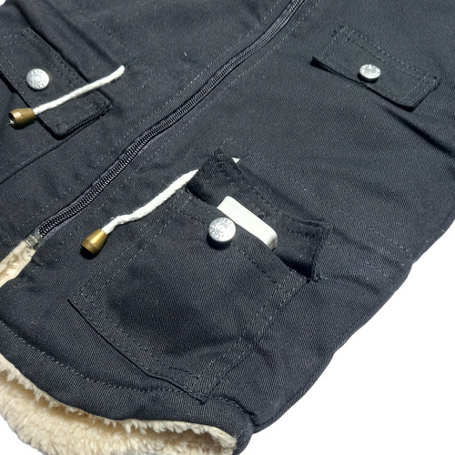 Campera Bebe/a Parka Con Peluche De Gabardina, Ig Nilde.baby