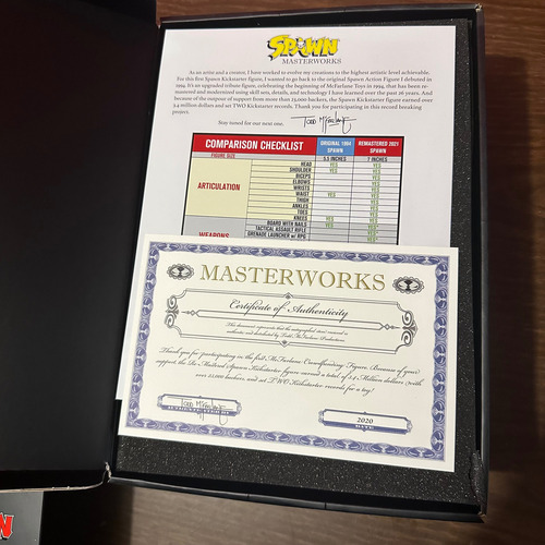 Spawn Classic Kickstarted Mcfarlane Toys (Usado)