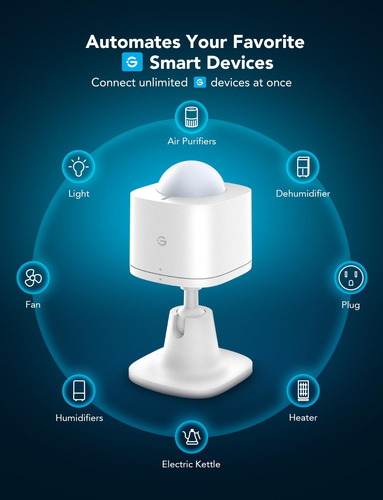 Sensor De Movimiento Goveelife, Dispositivos Ilimitados De C
