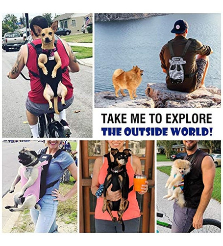 Mochila Para Transportistas De Mascotas, Ajustable,uso Facil