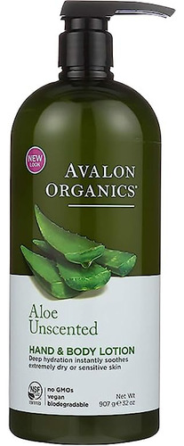 Avalon Organics Locion Para Manos Y Cuerpo Sin Perfume 32 On