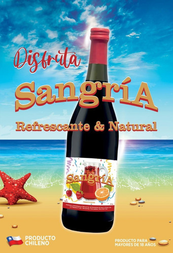 Sangría Tinto 6 Unidades