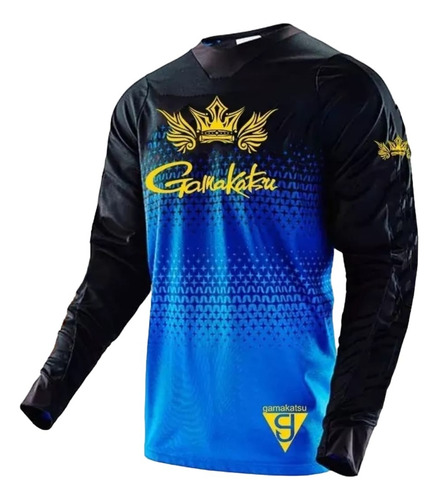 Jersey Gamakatsu Mtb Downhill Enduro Xc Pesca Talla M
