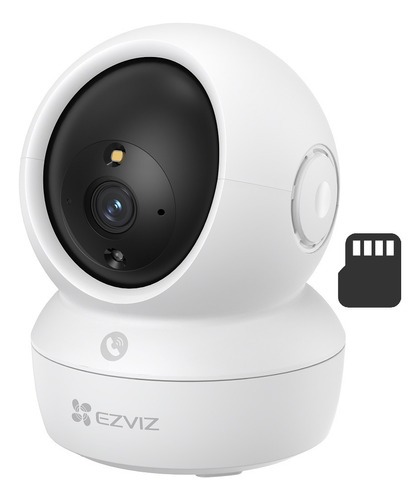 Ezviz H6c Pro 128gb, Cámara De Seguridad Wifi 2mp 1080p 360°