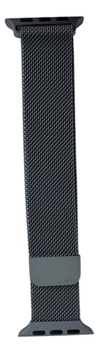 Malla Metalizado Para Appel Wach De 38.40.41. Serie10 42mm Azul Claro
