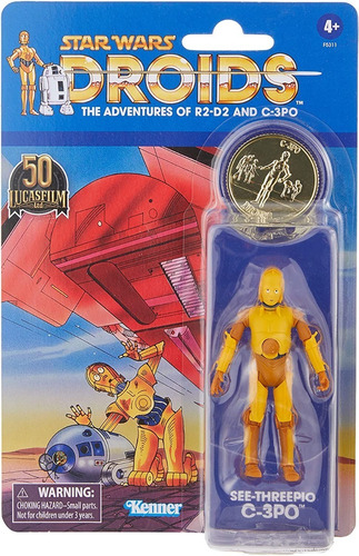Star Wars Vintage Collection Star Wars Droids C3po 3.75 Inch