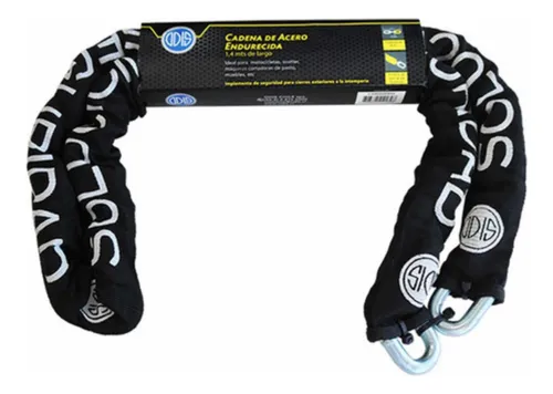 Candado Off Road 60mm + Cadena 10x1.4mts, Set Auto Odis