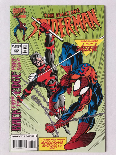 Amazing Spiderman #396 Marvel Comics 1994 Daredevil