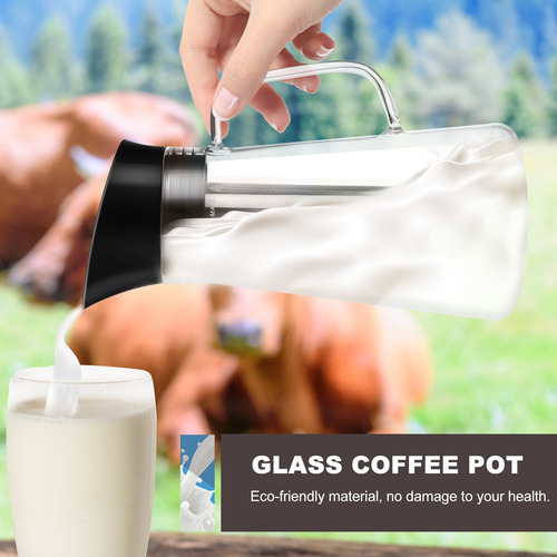 Cafetera Transparente De 1 Pieza, Resistente Al Calor