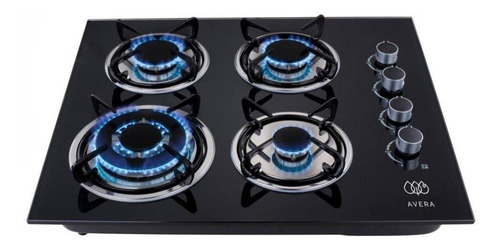 Parrilla a gas Avera VT4 negro 127V