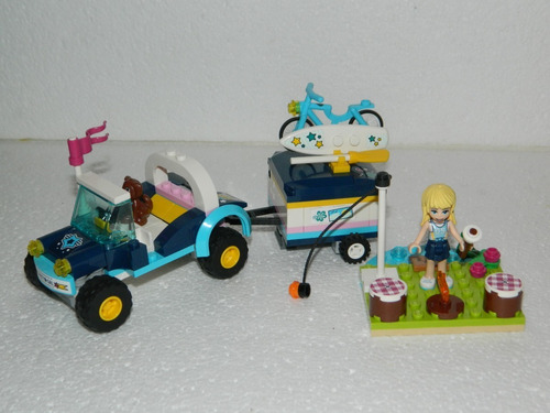 Lego Friends 41364 Stephanie's Buggy & Trailer Usado 