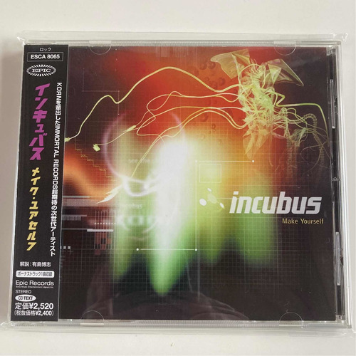 Incubus - Make Yourself - Cd Importado Edc Japonesa