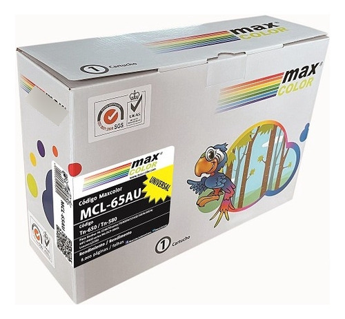 Toner Max Color Compatible Con Impresoras Hp Q6001 Negro