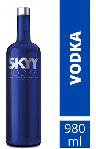 Imagem 1 de 3 de Vodka Skyy 980ml
