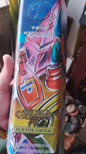 Lata Colección Martell Vsop Rétro Vintage Excelente Estado (Usado)