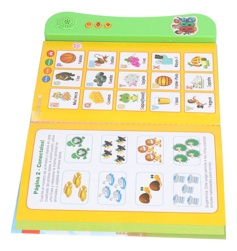 Libro De Sonidos For Aprender Español, Lenguaje Electrónico