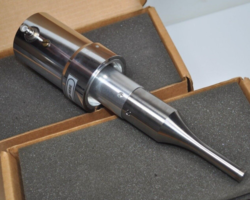 Branson 902an 20 Khz Ultrasonic Converter With Tip 159-1 Ccg (Usado)