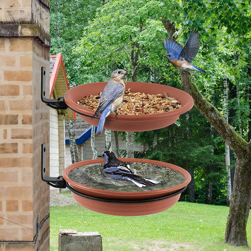 Para Comedero Para Pájaros F, 2 S, Montado En Árbol, Con