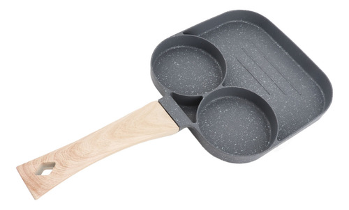 Sartén Para Hacer Tortitas Con Huevo, 2 Tazas Redondas Y 3 S