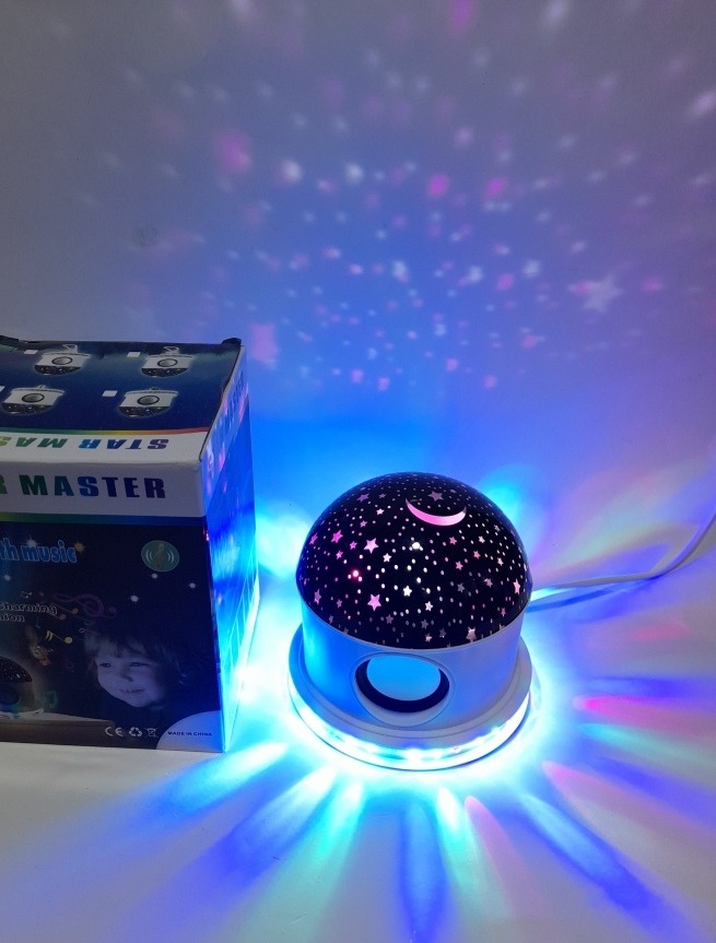 Lampara Led Rgb Luna Y Estrellas Parlante Bluethoo | Mercado Libre