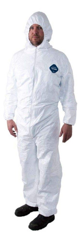 Traje Desechable De Dupont Puños Elásticos, Tobillos ...