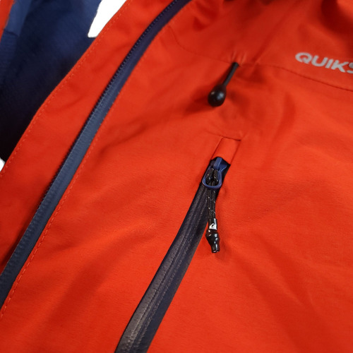 Chaqueta Snowboard Quiksilver Mens Mission Gore-tex Snow Jacket, Color Naranja, Talla M (Usado)