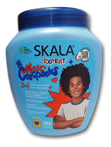 Mascarilla 2 En 1 Mais Crespinhos Skala Expert Para Rizos