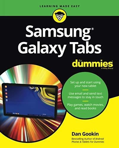 Samsung Galaxy Tab For Dummies For Dummies..., De Gookin, Dan. Editorial For Dummies En Inglés