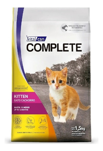 Vitalcan Complete Kitten 1,5kg Universal Pets