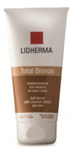 Lidherma Total Bronze Autobronceante Bronceado Natural S/sol