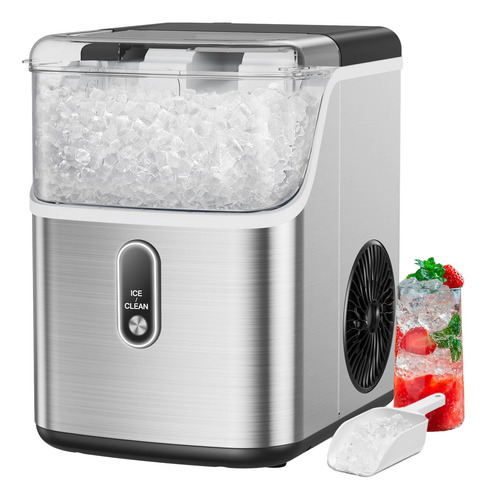 Máquina De Hielo Pellet Totnz Nugget Para Cocina Y Oficina -