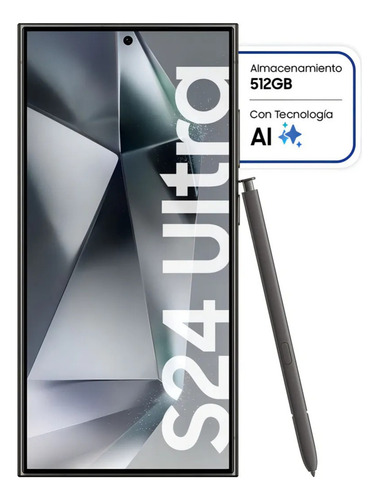 Samsung Galaxy S24 Ultra 512gb Titanium - Nuevo Sellado Negro